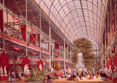 Il transetto alla Grande Esposizione Industriale del 1851, tavola 4 da 